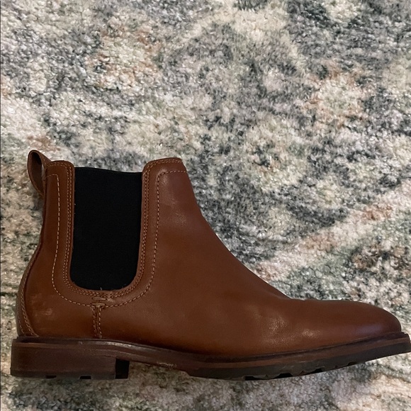 Cole Haan Brown Leather Chelsea Boots - Picture 1 of 6